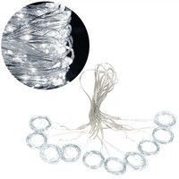 Гирлянда водопад (штора) на батарейках Springos 3 x 3 м 300 LED CL0184 Cold White