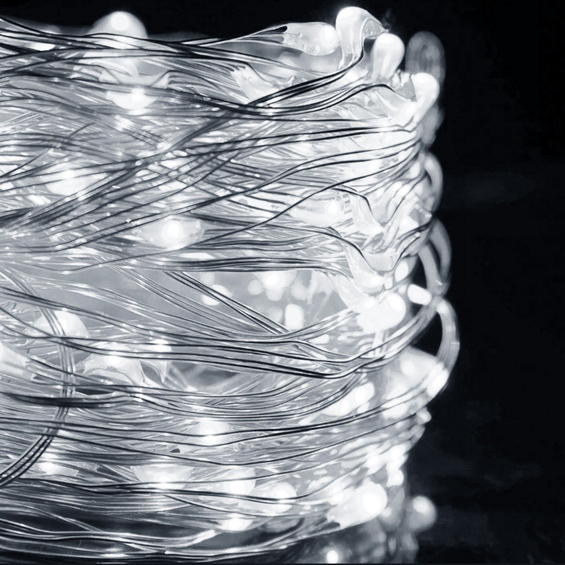 Гирлянда водопад (штора) на батарейках Springos 3 x 3 м 300 LED CL0184 Cold White