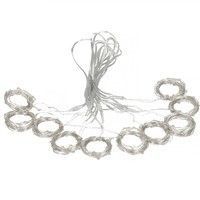 Гирлянда водопад (штора) на батарейках Springos 3 x 3 м 300 LED CL0184 Cold White