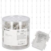 Гирлянда водопад (штора) на батарейках Springos 3 x 3 м 300 LED CL0184 Cold White