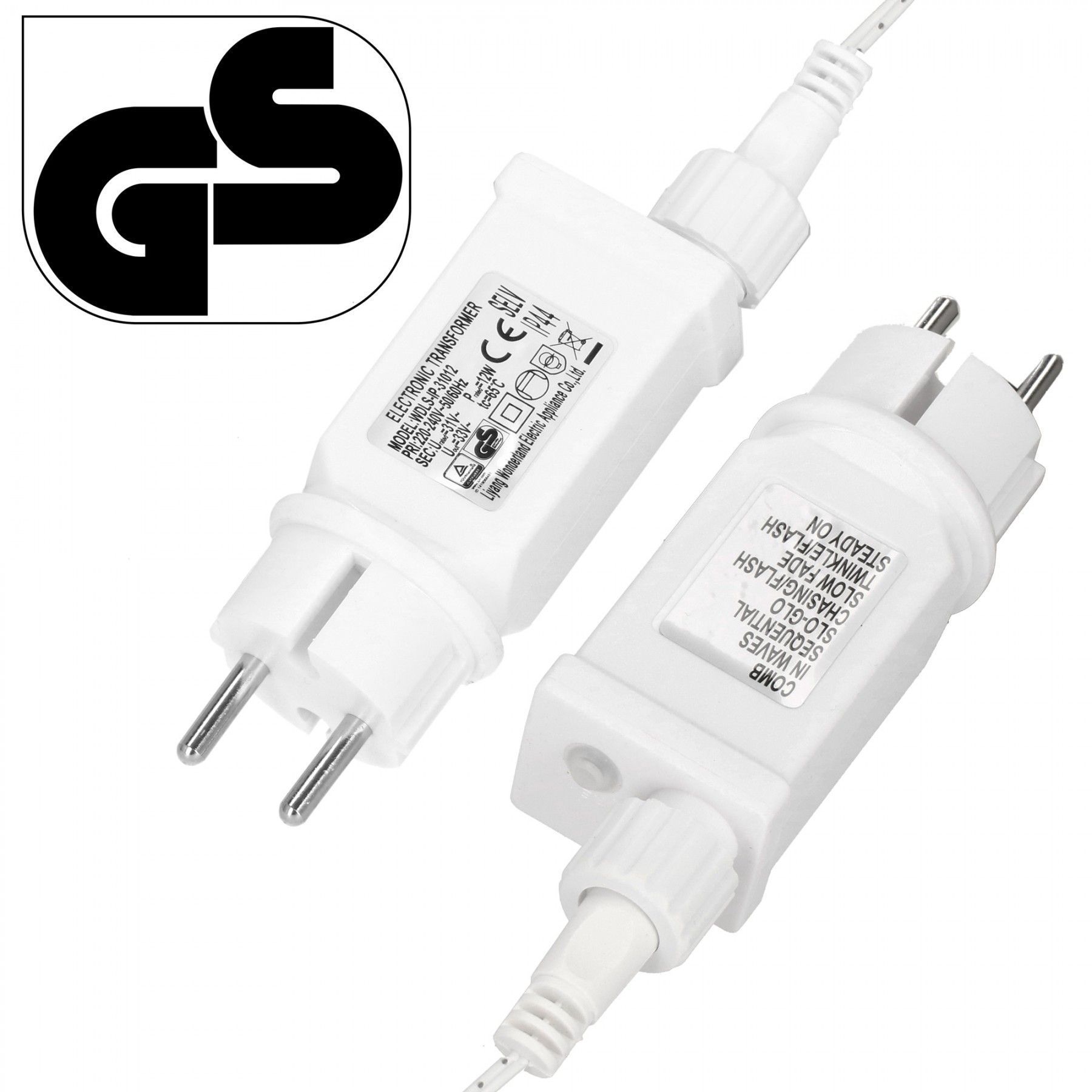 Гирлянда бахрома уличная (наружная) Springos 2 м 138 LED CL4013 Warm White