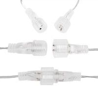 Гирлянда бахрома уличная (наружная) Springos 2 м 138 LED CL4017 Mix