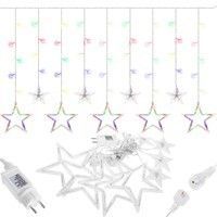 Гирлянда бахрома уличная (наружная) Springos 2 м 92 LED CL4018 Mix