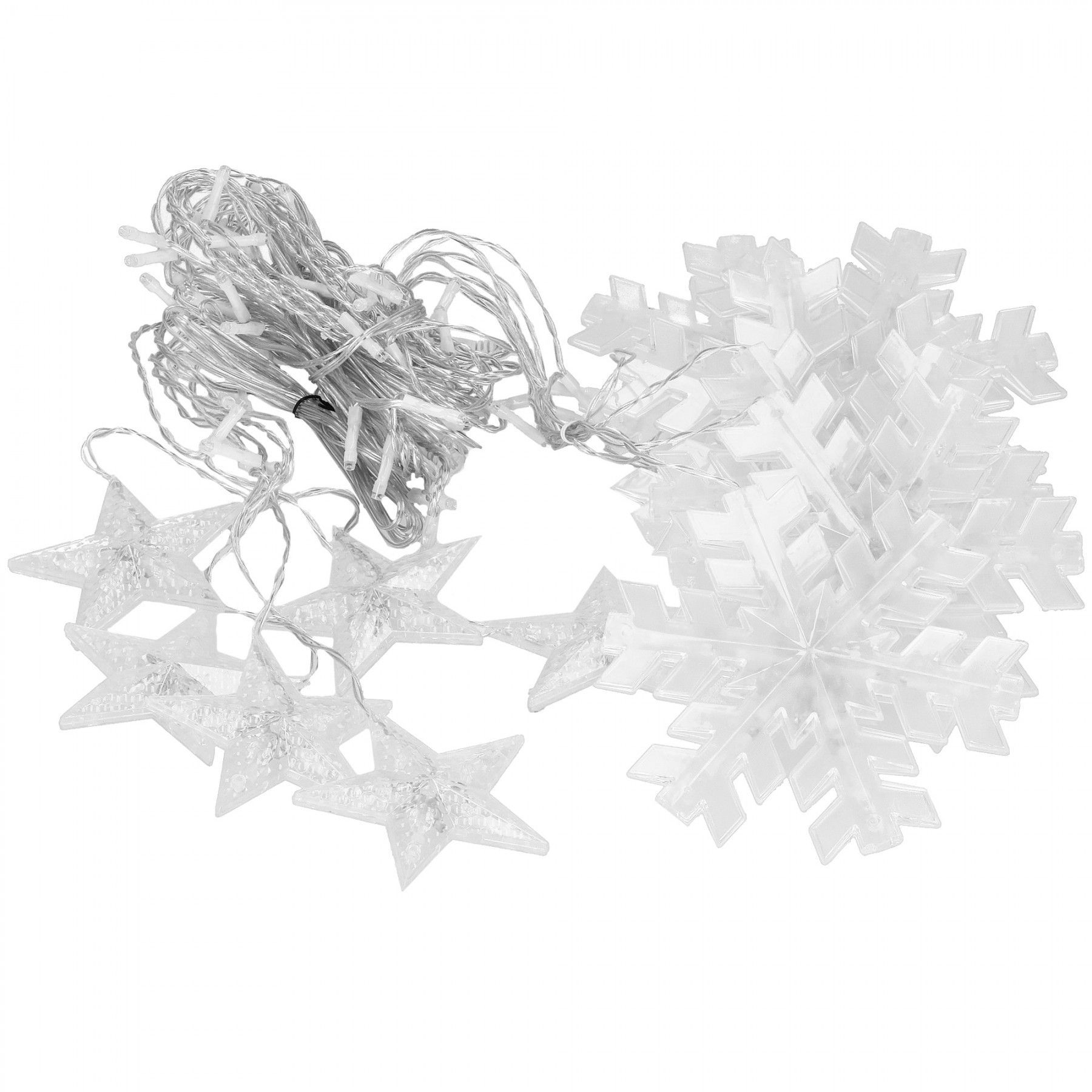 Гирлянда бахрома уличная (наружная) Springos 2.7 м 138 LED CL4019 Mix