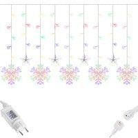 Гирлянда бахрома уличная (наружная) Springos 2.7 м 138 LED CL4019 Mix
