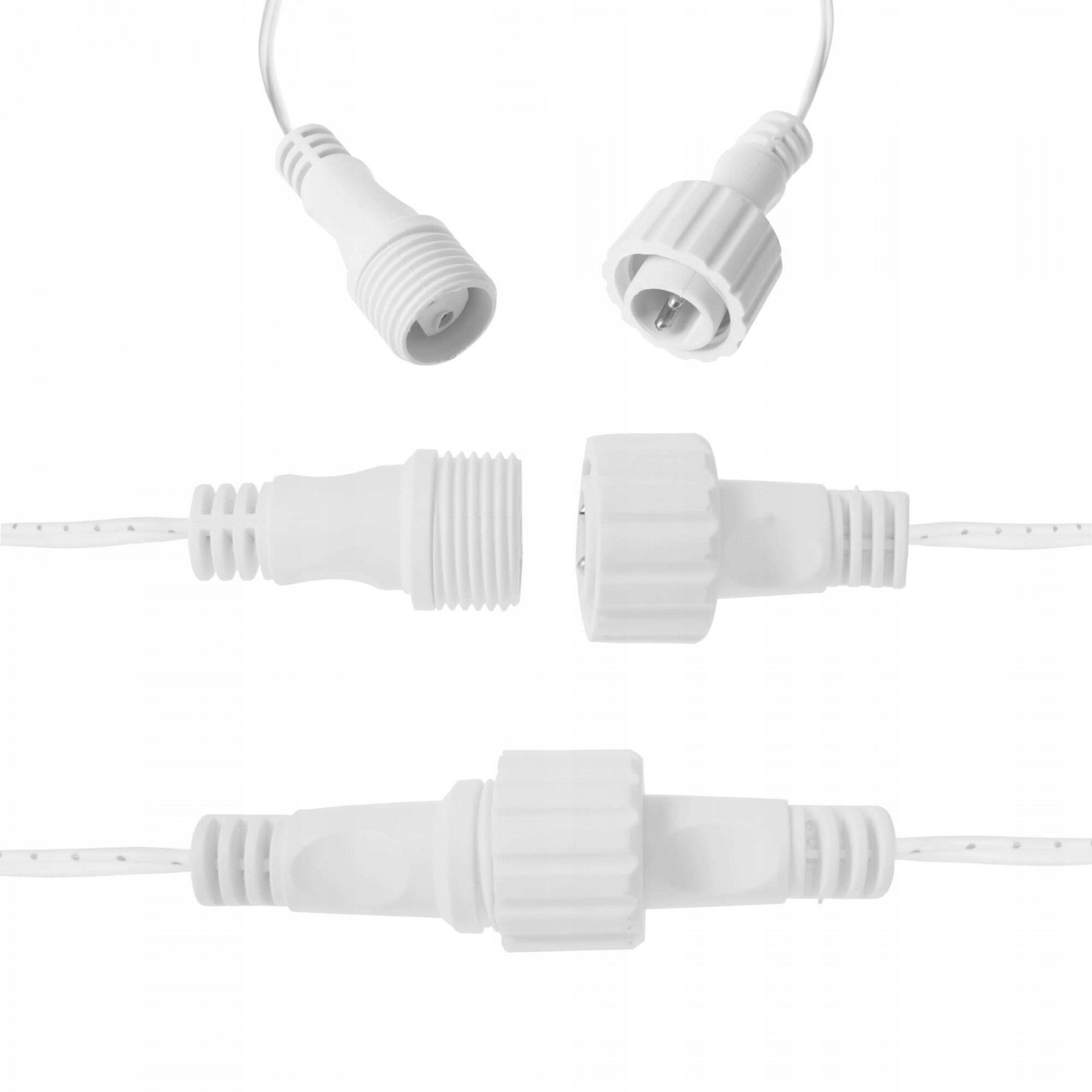 Гирлянда бахрома уличная (наружная) Springos 3 x 3 м 306 LED Pilot CL4000 Cold White