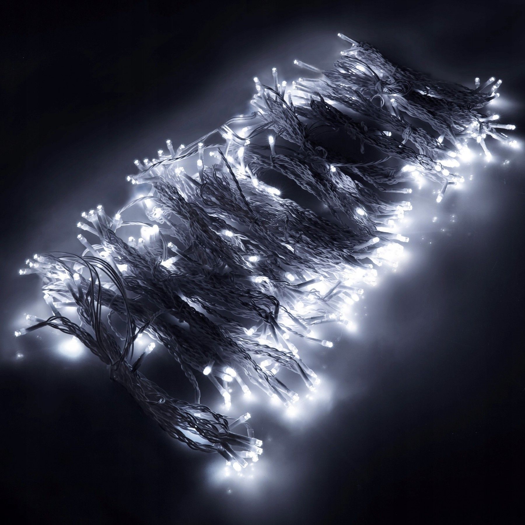 Гирлянда бахрома уличная (наружная) Springos 3 x 3 м 306 LED Pilot CL4000 Cold White