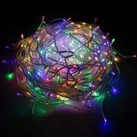Гирлянда бахрома уличная (наружная) Springos 8 м 200 LED CL0203 Mix