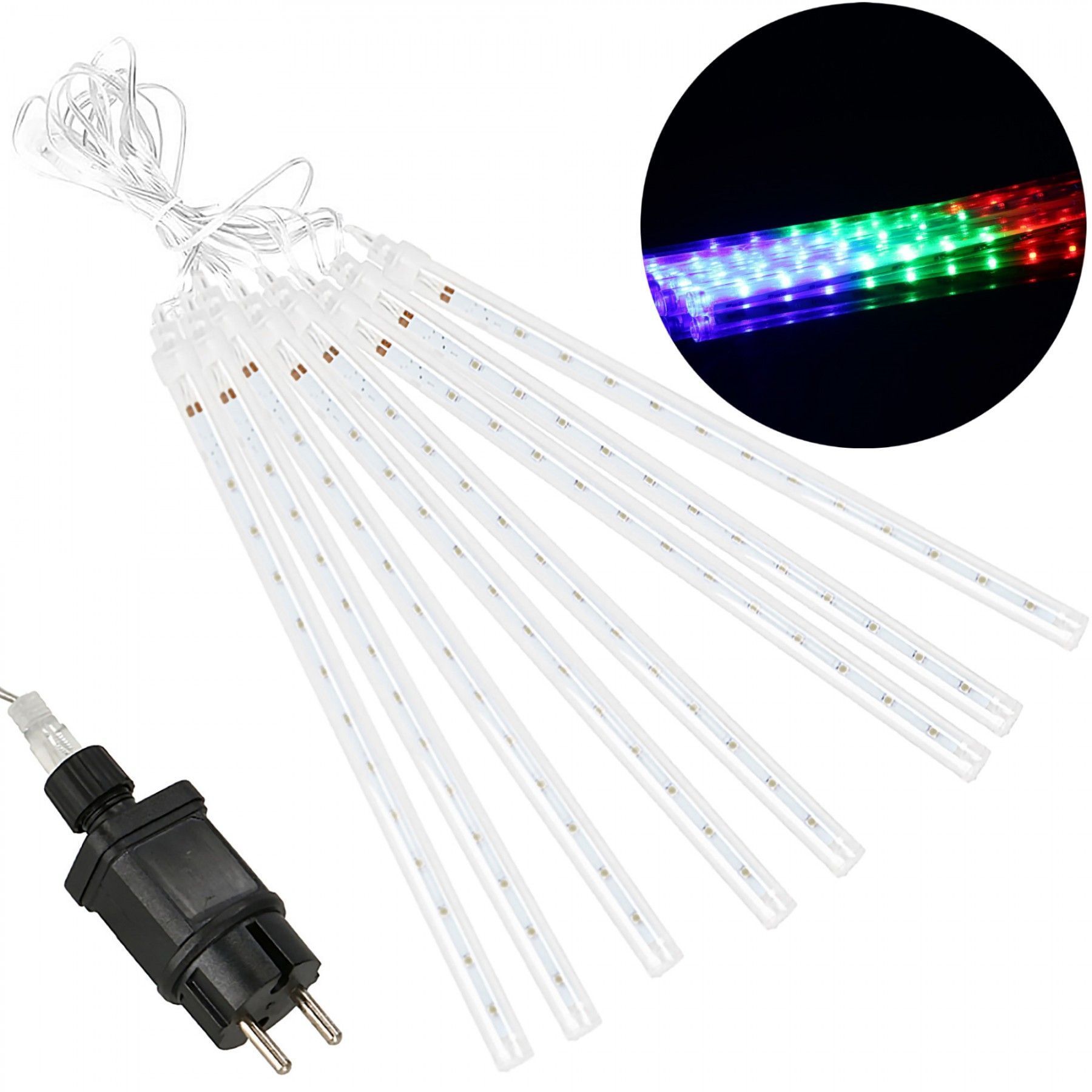 Гирлянда метеоритный дождь Springos 3 м 144 LED CL1216 Mix