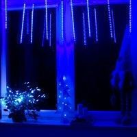 Гирлянда метеоритный дождь Springos 3 м 144 LED CL1215 Blue