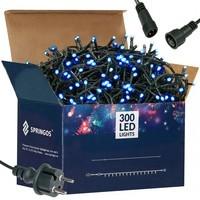 Гирлянда уличная (наружная) Springos 18 м 300 LED CL0327 Blue