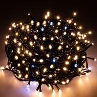 Гирлянда уличная (наружная) Springos 24 м 300 LED + Flash CL0328 Warm White
