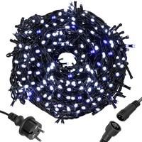 Гирлянда уличная (наружная) Springos 24 м 300 LED + Flash CL0329 Cold White
