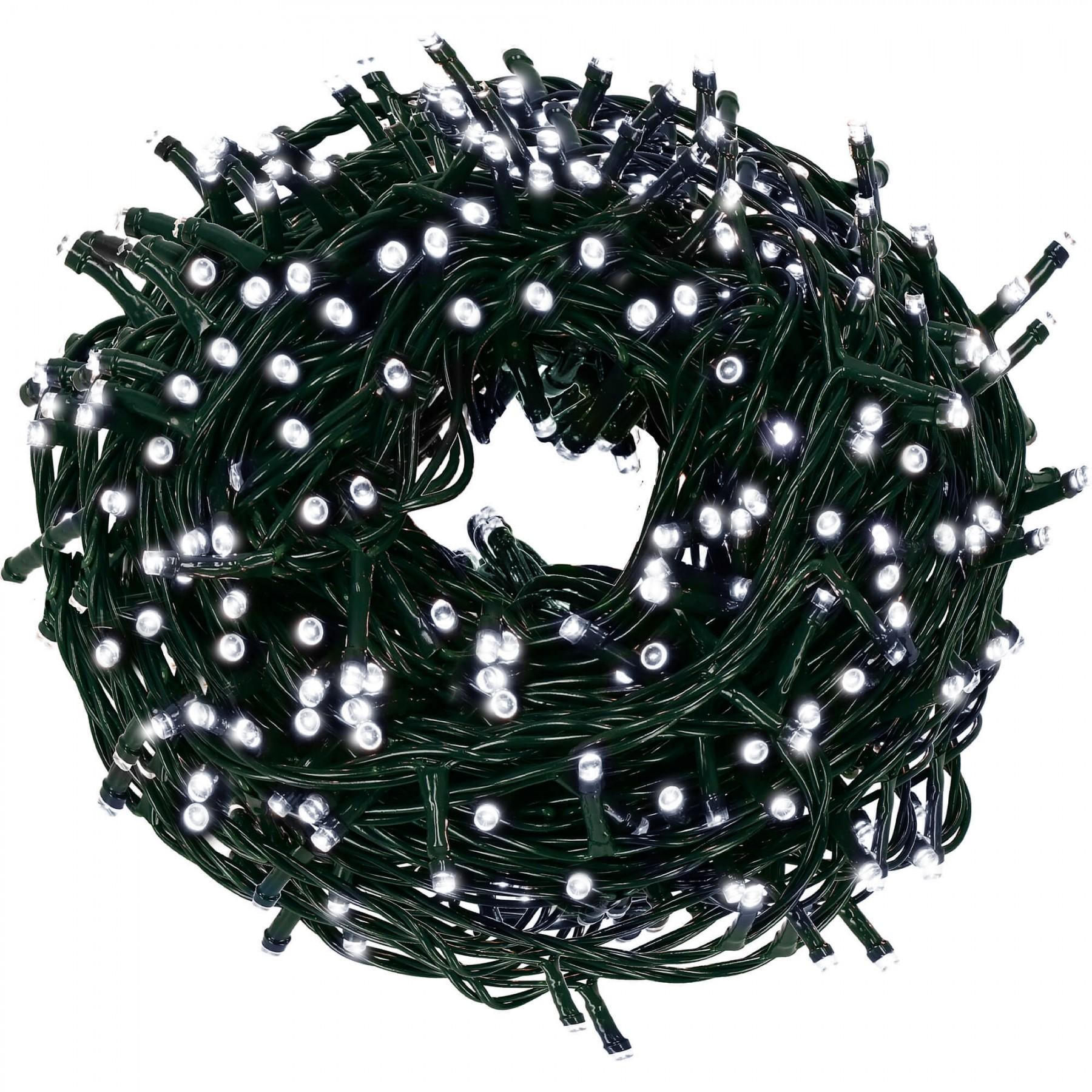 Гирлянда уличная (наружная) Springos 24 м 400 LED CL0401 Cold White