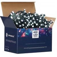 Гирлянда уличная (наружная) Springos 24 м 400 LED CL0401 Cold White