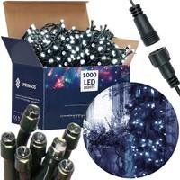 Гирлянда уличная (наружная) Springos 60 м 1000 LED CL1004 Cold White