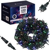 Гирлянда уличная (наружная) Springos 60 м 1000 LED CL1005 Mix