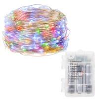 Гирлянда на батарейках Springos 9.9 м 100 LED Pilot CL0104 Mix