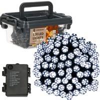 Гирлянда на батарейках Springos 9 м 120 LED CL0175 Cold White