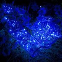 Гирлянда на батарейках Springos 4.9 м 50 LED CL0016 Blue