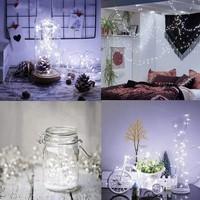 Гирлянда на батарейках Springos 9.9 м 100 LED CL0019 Cold White