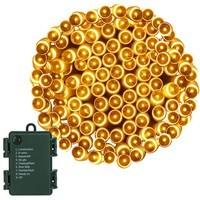 Гирлянда на батарейках Springos 10 м 100 LED CL4030 Warm White