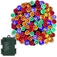 Гирлянда на батарейках Springos 10 м 100 LED CL4032 Mix