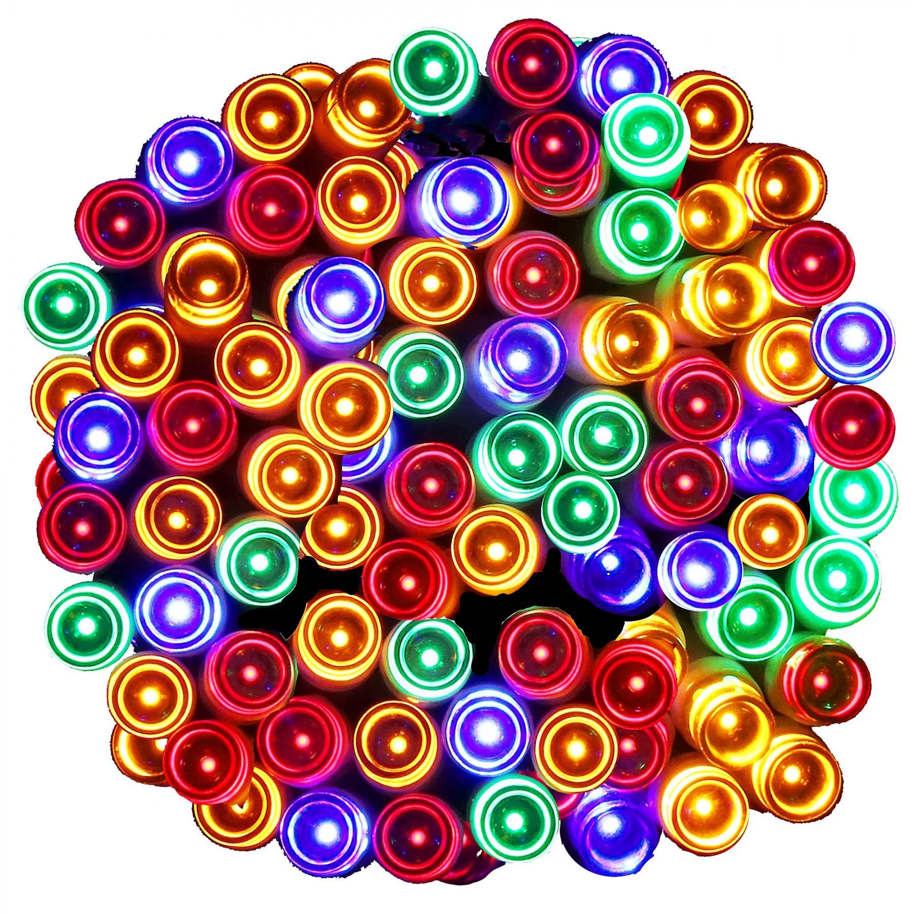Гирлянда на батарейках Springos 10 м 100 LED CL4032 Mix