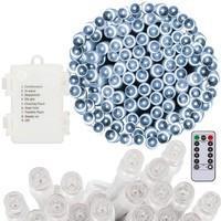Гирлянда на батарейках Springos 10 м 100 LED Pilot CL4035 Cold White