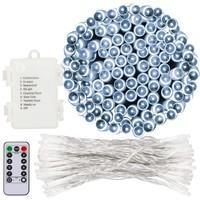 Гирлянда на батарейках Springos 10 м 100 LED Pilot CL4035 Cold White
