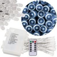 Гирлянда на батарейках Springos 10 м 100 LED Pilot CL4035 Cold White