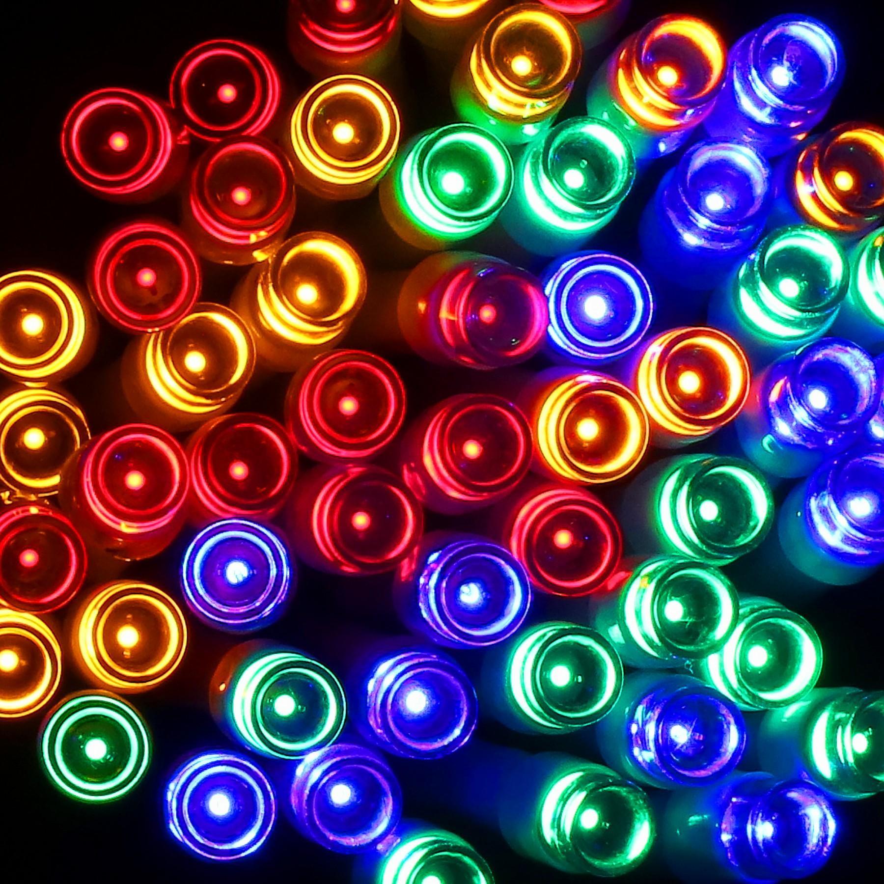 Гирлянда на батарейках Springos 10 м 100 LED Pilot CL4036 Mix
