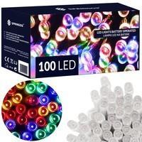 Гирлянда на батарейках Springos 10 м 100 LED Pilot CL4036 Mix
