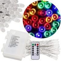 Гирлянда на батарейках Springos 10 м 100 LED Pilot CL4036 Mix