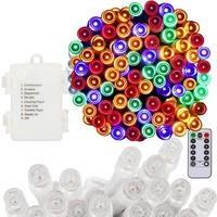 Гирлянда на батарейках Springos 10 м 100 LED Pilot CL4036 Mix