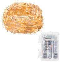 Гирлянда на батарейках Springos 4.9 м 50 LED Pilot CL0105 Warm White