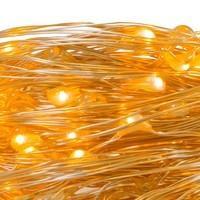 Гирлянда на батарейках Springos 4.9 м 50 LED Pilot CL0105 Warm White
