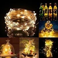 Гирлянда на батарейках Springos 4.9 м 50 LED Pilot CL0105 Warm White