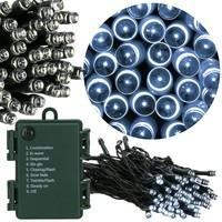 Гирлянда на батарейках Springos 5 м 50 LED CL4028 Cold White