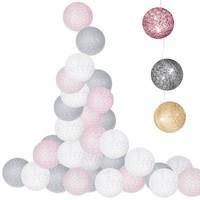 Гирлянда на батарейках Springos Cotton Balls 4 м 20 LED CL0048 Warm White