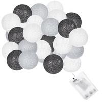 Гирлянда на батарейках Springos Cotton Balls 6 м 30 LED CL0125 Warm White
