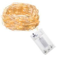 Гирлянда на батарейках Springos 4.9 м 50 LED CL0014 Warm White