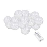 Гирлянда на батарейках Springos Cotton Balls 2 м 10 LED CL0028 Warm White