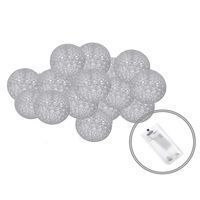 Гирлянда на батарейках Springos Cotton Balls 2 м 10 LED CL0029 Warm White