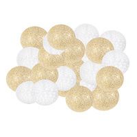Гирлянда на батарейках Springos Cotton Balls 2 м 10 LED CL0030 Warm White