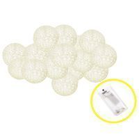 Гирлянда на батарейках Springos Cotton Balls 2 м 10 LED CL0032 Warm White