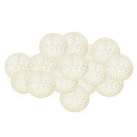 Гирлянда на батарейках Springos Cotton Balls 2 м 10 LED CL0032 Warm White