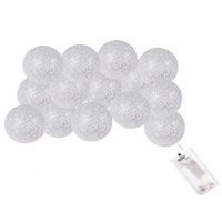 Гирлянда на батарейках Springos Cotton Balls 2 м 10 LED CL0033 Warm White