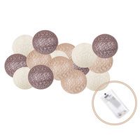 Гирлянда на батарейках Springos Cotton Balls 2 м 10 LED CL0034 Warm White