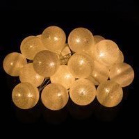 Гирлянда на батарейках Springos Cotton Balls 4 м 20 LED CL0036 Warm White